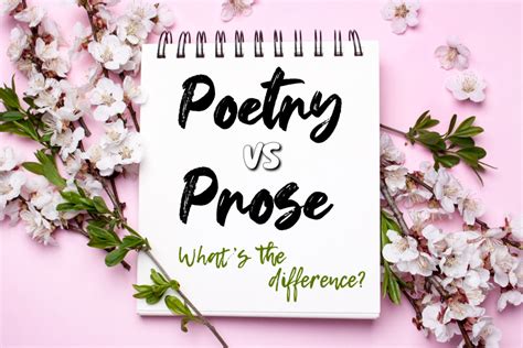 how does poetry differ from prose in terms of its rhythm and rhyme?